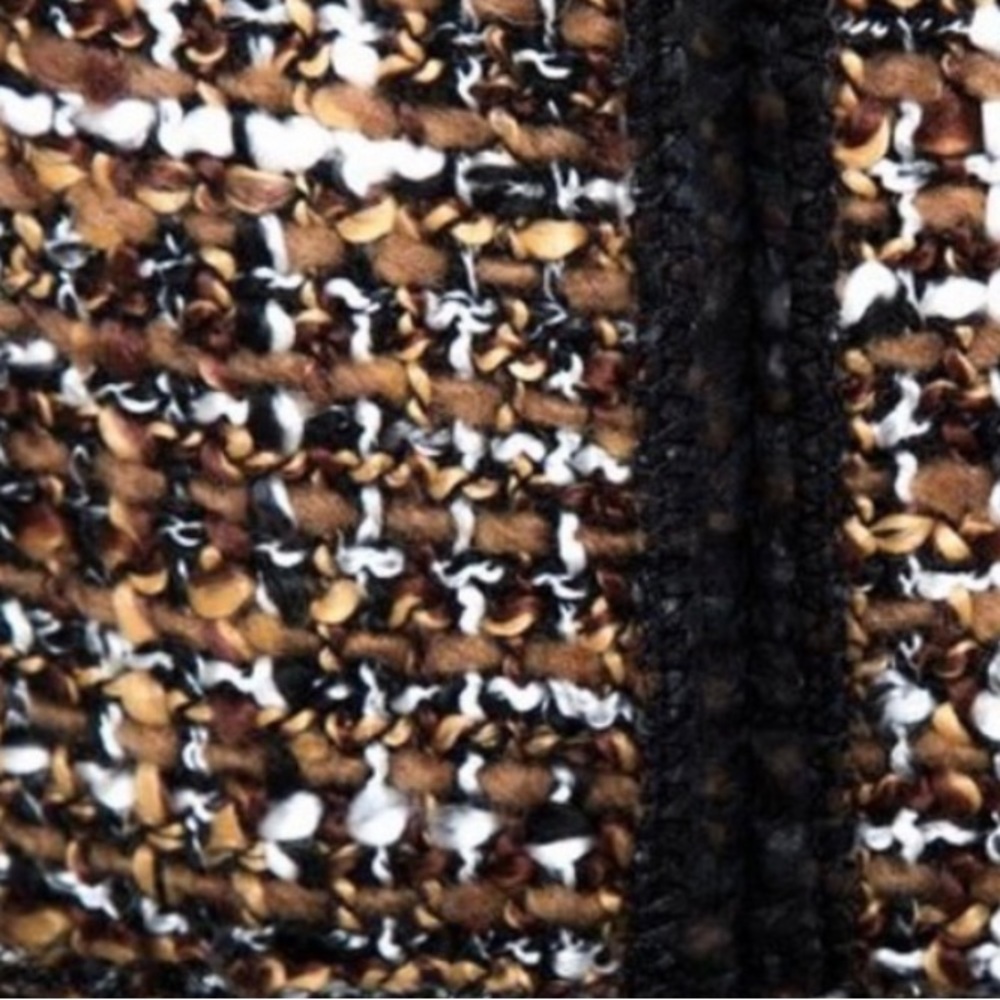 Dolce & Gabbana Silk Wool tweed midi dress Size 42 4 Excellent Condition - Picture 8 of 9